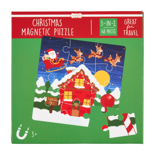 Christmas Magnetic Puzzle-Green