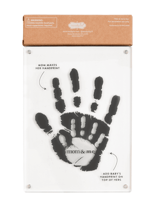 Mom and Me Handprint Frame Kit