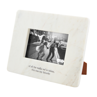 "All The Walks" Marble Frame