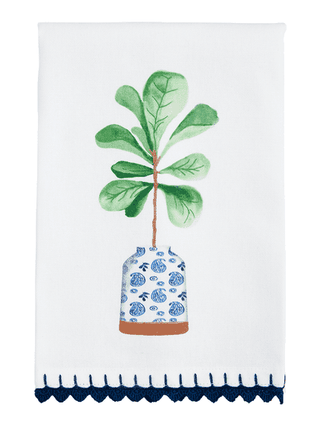 Fig Plant Hand Towel