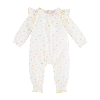 Dot Ruffle Baby One Piece