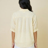 Sunday Stripe Button Down Shirt (detail view 2)